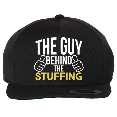 The Guy Behind The Stuffing Wool Snapback Cap