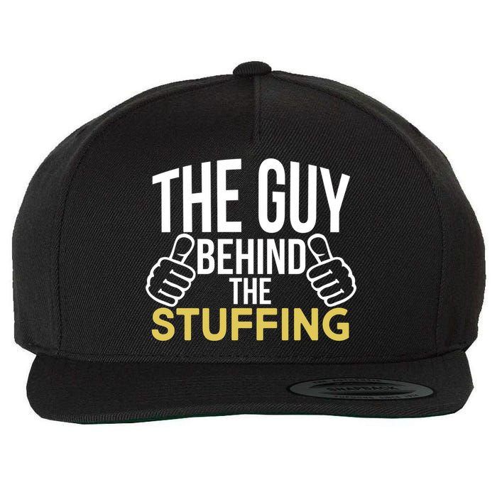 The Guy Behind The Stuffing Wool Snapback Cap