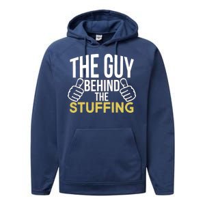 The Guy Behind The Stuffing Performance Fleece Hoodie