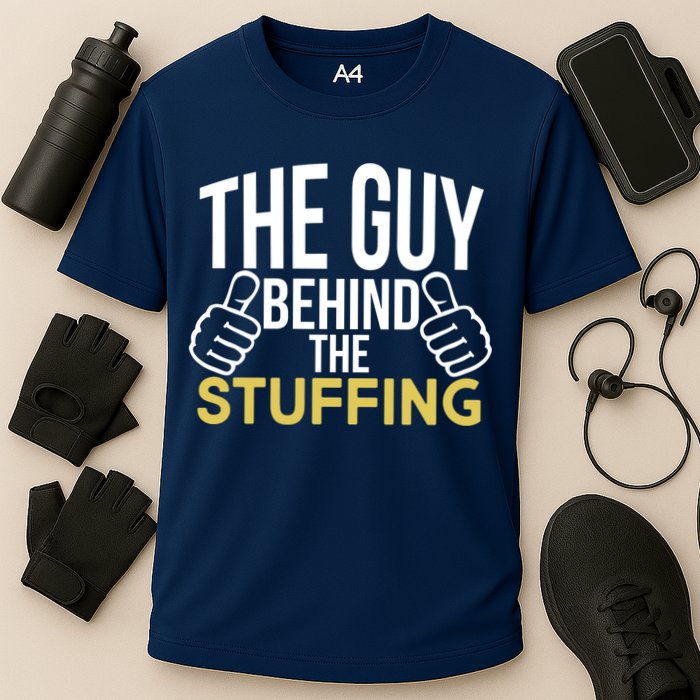 The Guy Behind The Stuffing Performance Shirt