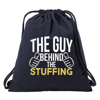 The Guy Behind The Stuffing Drawstring Bag
