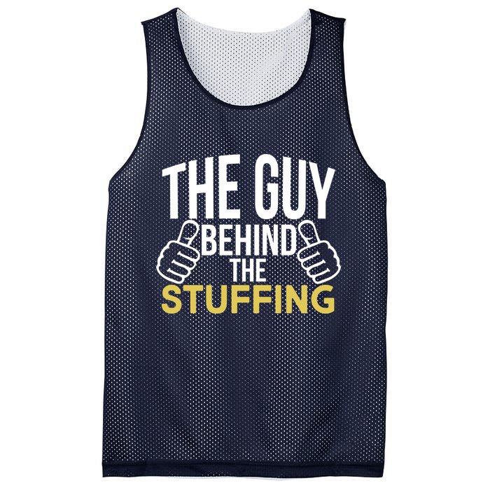 The Guy Behind The Stuffing Mesh Reversible Basketball Jersey Tank
