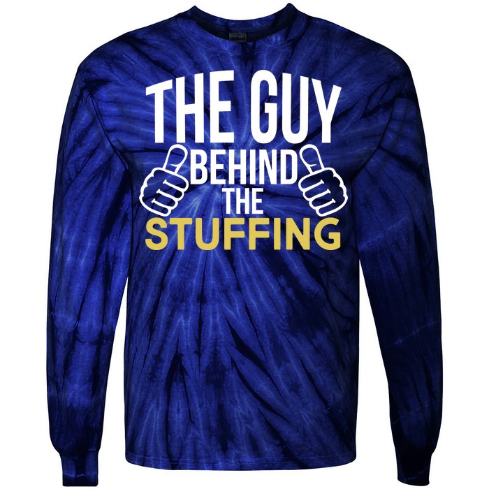 The Guy Behind The Stuffing Tie-Dye Long Sleeve Shirt