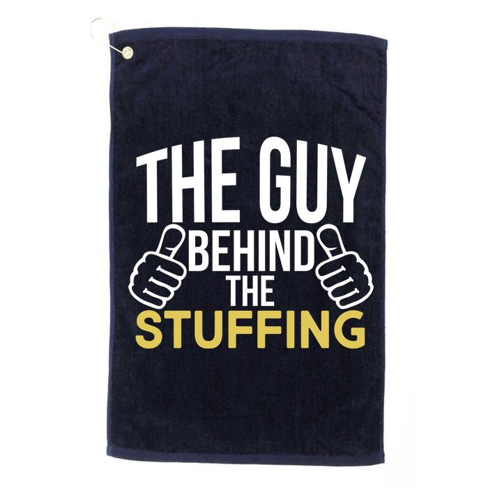 The Guy Behind The Stuffing Golf Towel