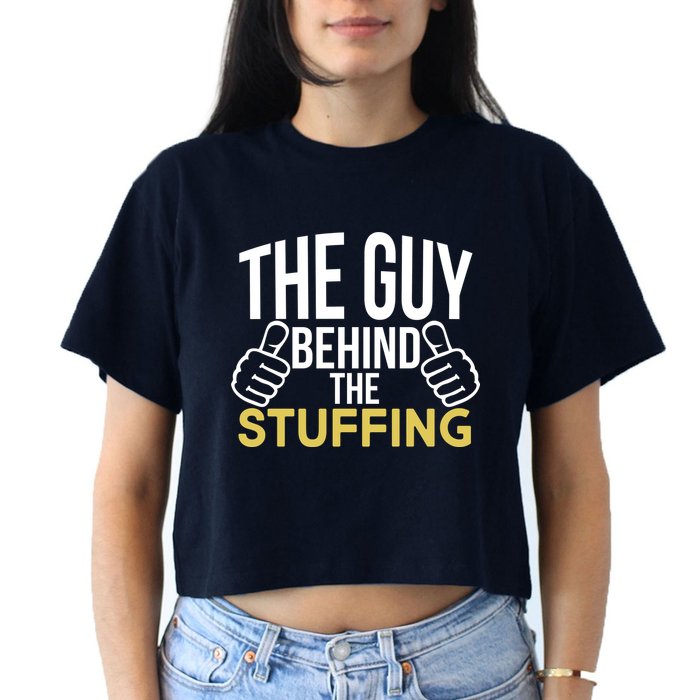 The Guy Behind The Stuffing Crop Top