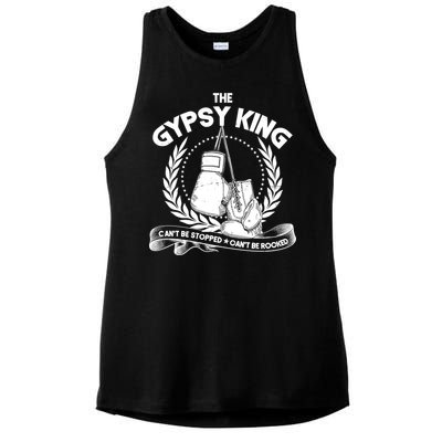 The Gypsy King Boxing Ladies PosiCharge Tri-Blend Wicking Tank