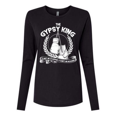 The Gypsy King Boxing Womens Cotton Relaxed Long Sleeve T-Shirt