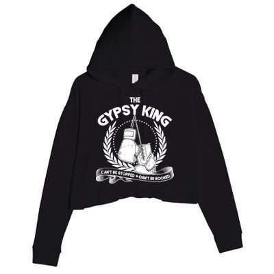 The Gypsy King Boxing Crop Fleece Hoodie