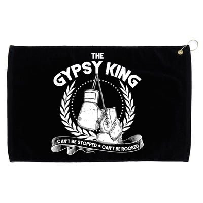 The Gypsy King Boxing Grommeted Golf Towel