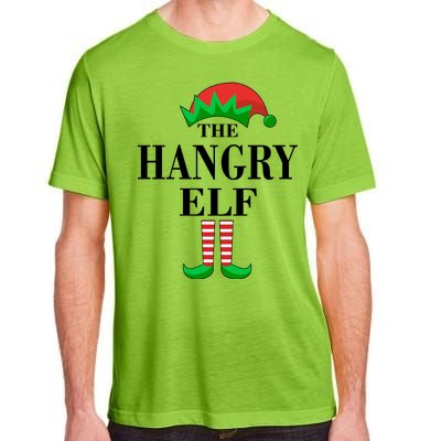 The Hangry Elf Funny Family Matching Christmas Adult ChromaSoft Performance T-Shirt