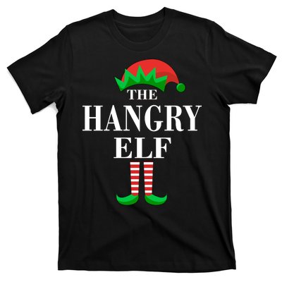 The Hangry Elf Funny Family Matching Christmas T-Shirt