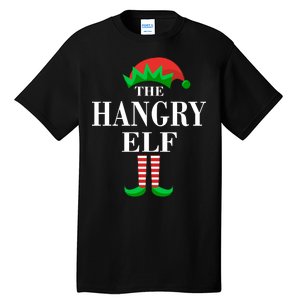 The Hangry Elf Funny Family Matching Christmas Tall T-Shirt