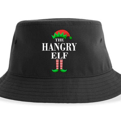 The Hangry Elf Funny Family Matching Christmas Sustainable Bucket Hat