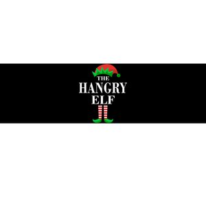 The Hangry Elf Funny Family Matching Christmas Bumper Sticker