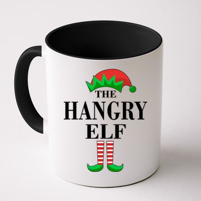 The Hangry Elf Funny Family Matching Christmas Mug