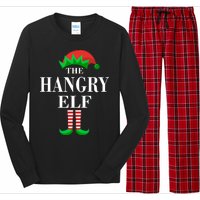 The Hangry Elf Funny Family Matching Christmas Long Sleeve Pajama Set