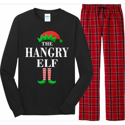 The Hangry Elf Funny Family Matching Christmas Long Sleeve Pajama Set