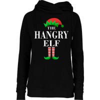 The Hangry Elf Funny Family Matching Christmas Womens Funnel Neck Pullover Hood