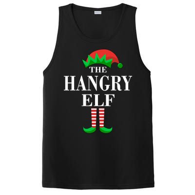 The Hangry Elf Funny Family Matching Christmas PosiCharge Competitor Tank