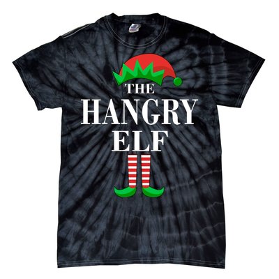 The Hangry Elf Funny Family Matching Christmas Tie-Dye T-Shirt