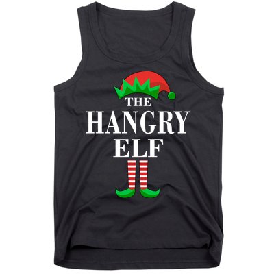 The Hangry Elf Funny Family Matching Christmas Tank Top