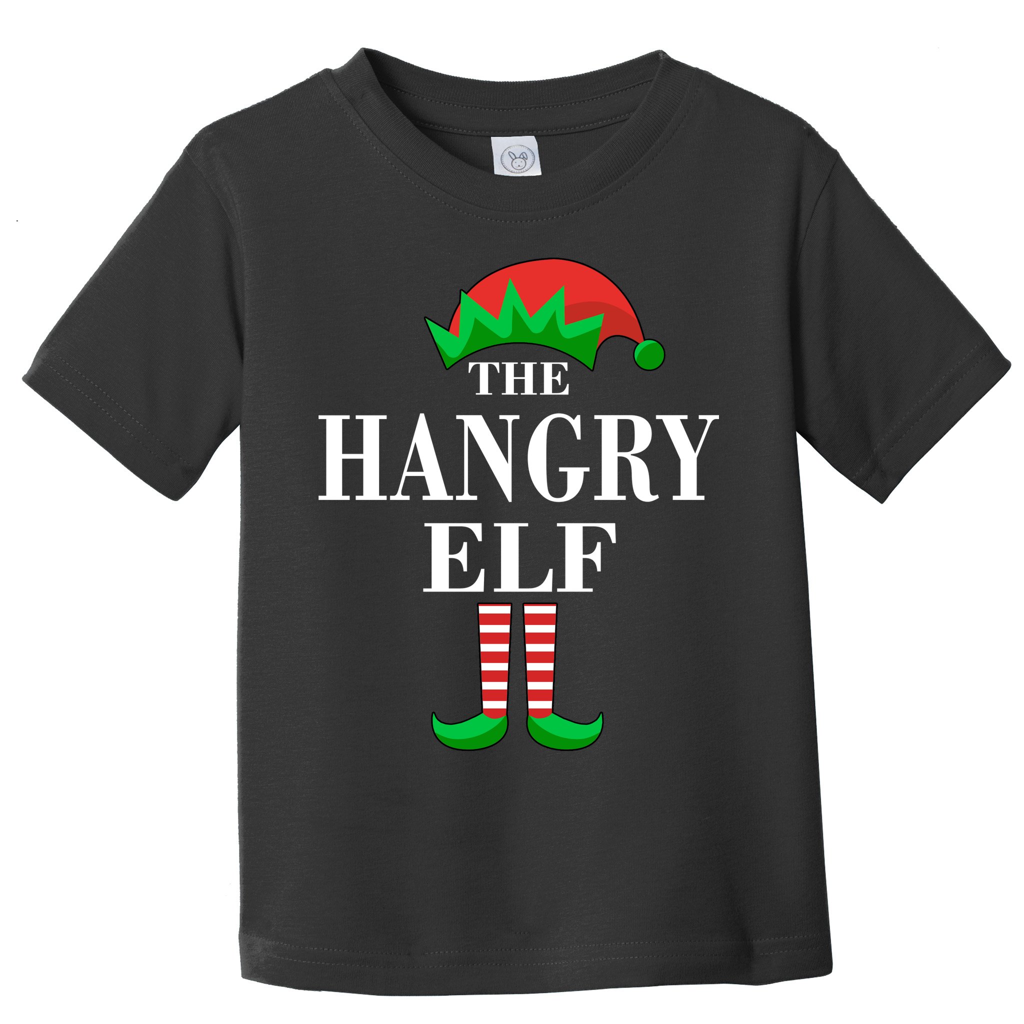The Hangry Elf Funny Family Matching Christmas Toddler T-Shirt