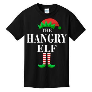 The Hangry Elf Funny Family Matching Christmas Kids T-Shirt