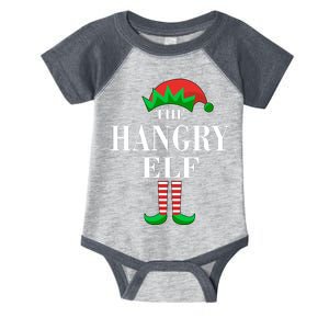 The Hangry Elf Funny Family Matching Christmas Infant Baby Jersey Bodysuit