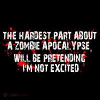The Hardest Part About The Zombie Apocalypse Toddler Hoodie