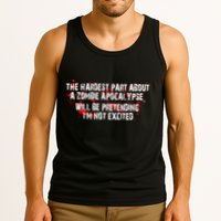 The Hardest Part About The Zombie Apocalypse Tank Top
