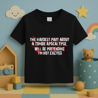 The Hardest Part About The Zombie Apocalypse Toddler T-Shirt