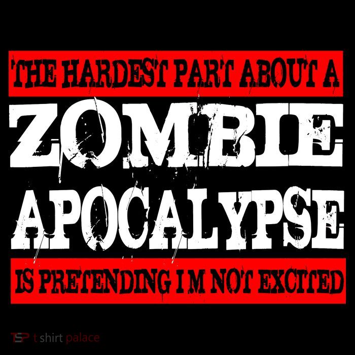 The Hardest Part About The Zombie Apocalypse Is Pretending I'm Not Excited Sustainable Beanie