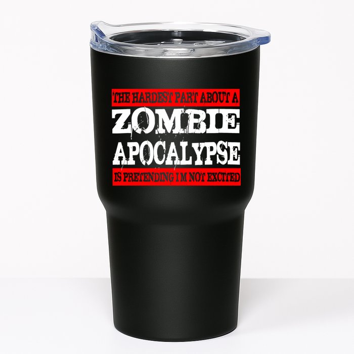 The Hardest Part About The Zombie Apocalypse Is Pretending I'm Not Excited Tumbler