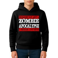 The Hardest Part About The Zombie Apocalypse Is Pretending I'm Not Excited Kids Hoodie