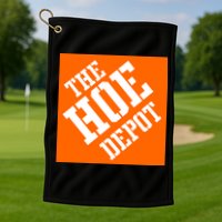 The Hoe Depot Golf Towel