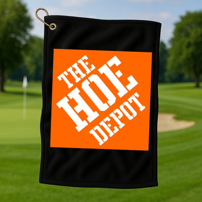 The Hoe Depot Golf Towel
