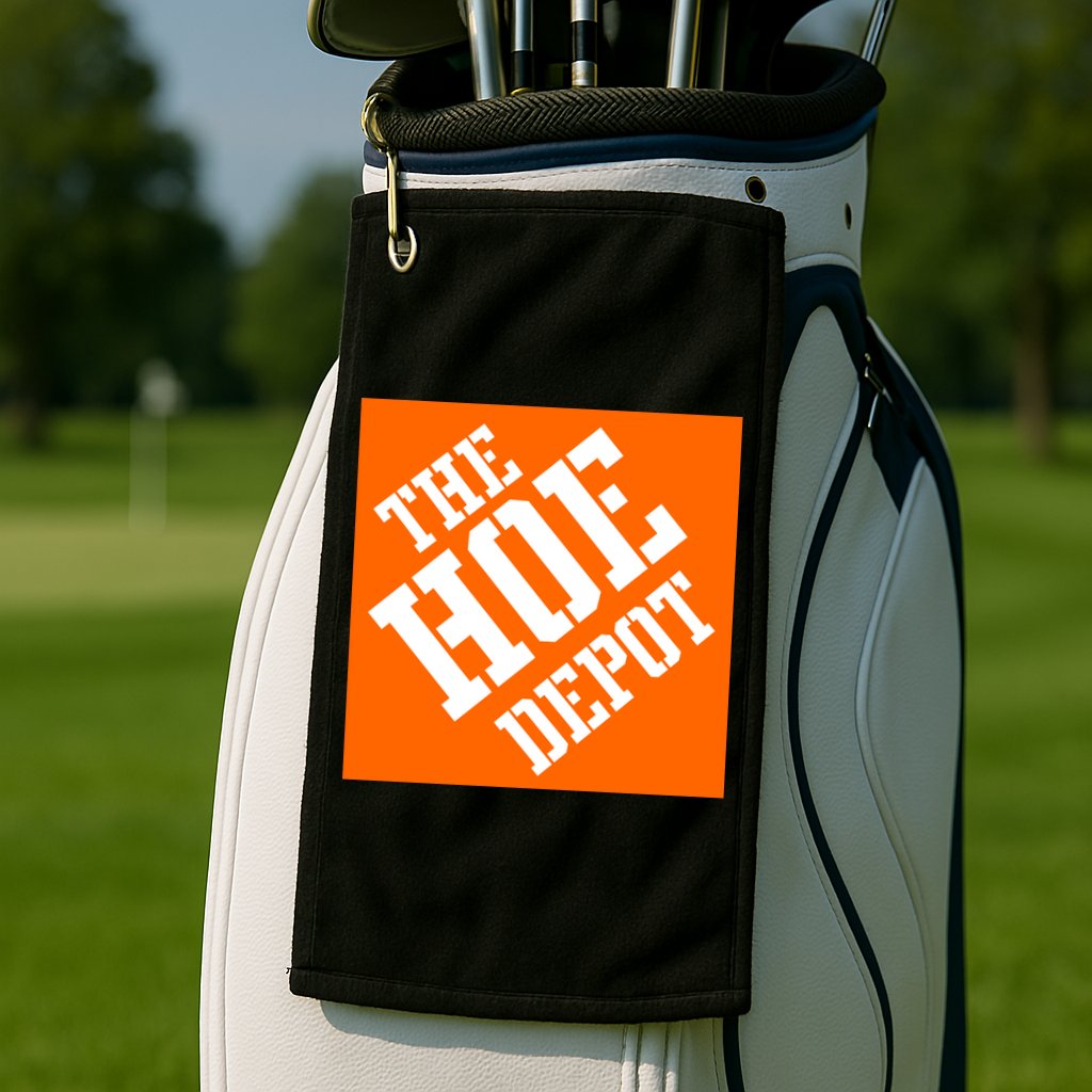 The Hoe Depot Golf Towel