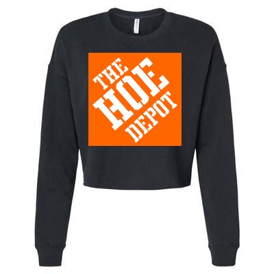 The Hoe Depot Cropped Pullover Crew