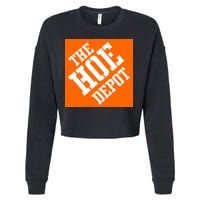 The Hoe Depot Cropped Pullover Crew