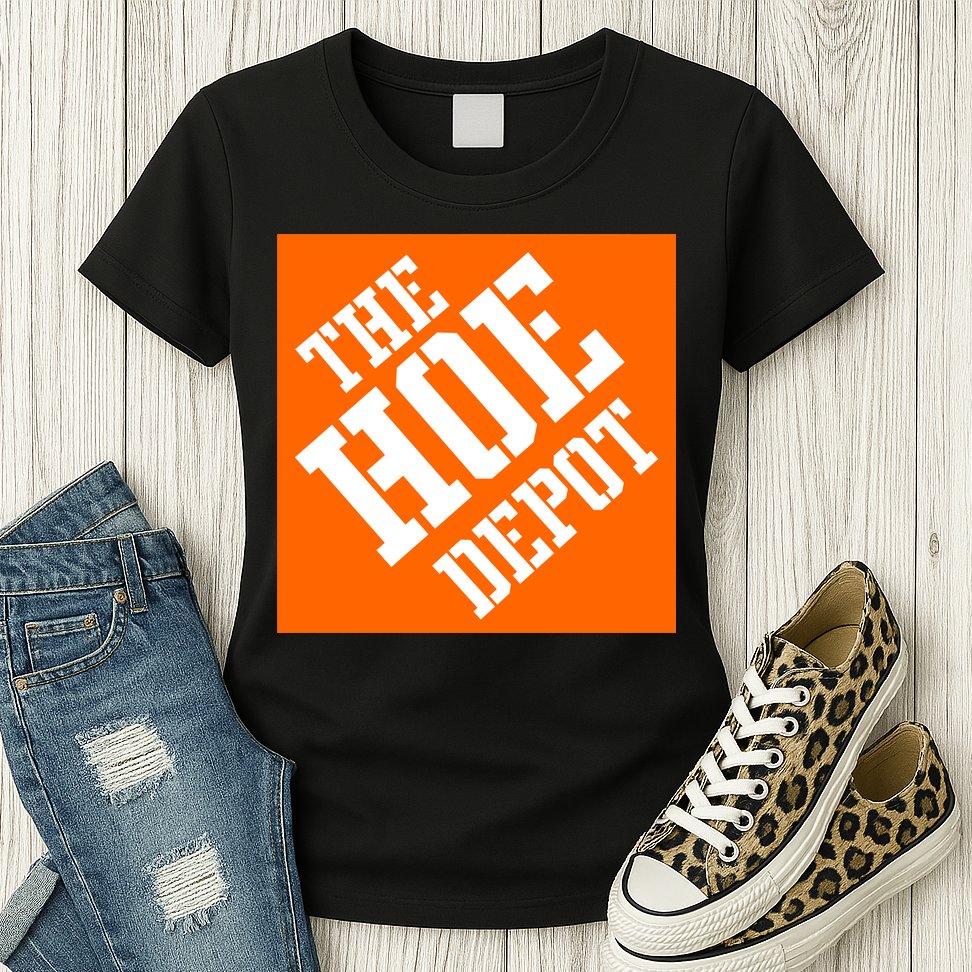 The Hoe Depot Womens T-Shirt