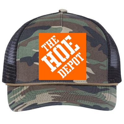 The Hoe Depot Retro Rope Trucker Hat Cap