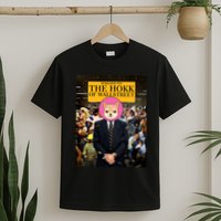 The Hokk of Wallstreet Hokkaido Inu Coin Crypto Currency T-Shirt