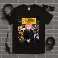 The Hokk of Wallstreet Hokkaido Inu Coin Crypto Currency T-Shirt