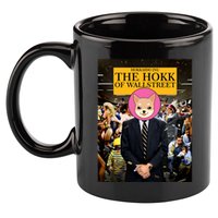 The Hokk of Wallstreet Hokkaido Inu Coin Crypto Currency 11oz C Handle Ceramic Mug