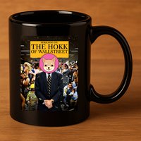The Hokk of Wallstreet Hokkaido Inu Coin Crypto Currency 11oz C Handle Ceramic Mug