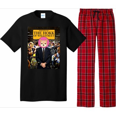 The Hokk of Wallstreet Hokkaido Inu Coin Crypto Currency Pajama Set