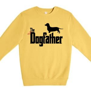 The Hot Dog DogFather Premium Crewneck Sweatshirt