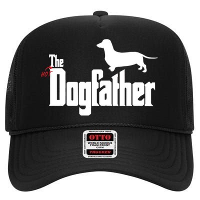 The Hot Dog DogFather High Crown Mesh Back Trucker Hat