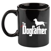 The Hot Dog DogFather 11oz C Handle Ceramic Mug