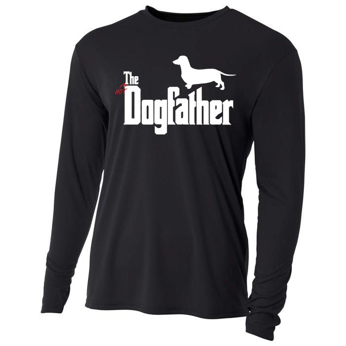 The Hot Dog DogFather Cooling Performance Long Sleeve Crew